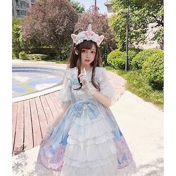 Amazon.co.jp: ワンピース ロリータ ジャンパースカート